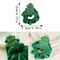 3PCS Christmas Hair Scrunchies Silk Christmas Hair Ties Elastic with Christmas tree Santa Claus Elk Soft Elastic Hair Bands Red Green Brown Checkered Hair Ties Xmas Ponytail Holders for Women Girls